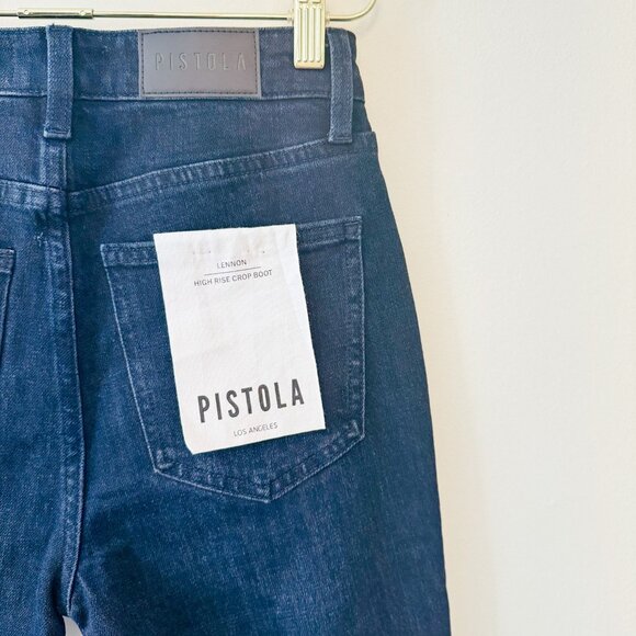 NWT Pistola Lennon High Rise Cropped Bootcut Jeans in Joyride Size 24 - Picture 6 of 6